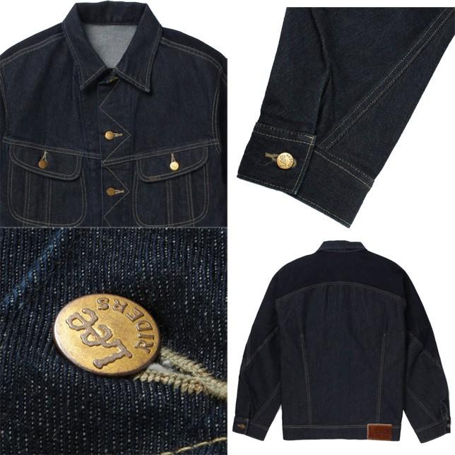 Lee リー デニムジャケット Gジャン L-3 ライダージャケット LM9719-300 インディゴブルー | Lee | 02