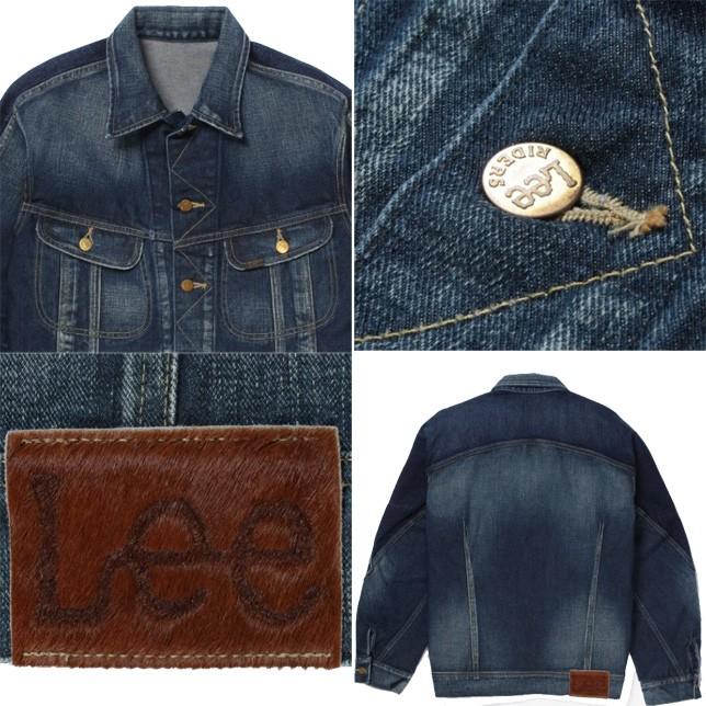 Lee リー デニムジャケット Gジャン L-3 ライダージャケット LM9719-336 濃色ブルー | Lee | 02