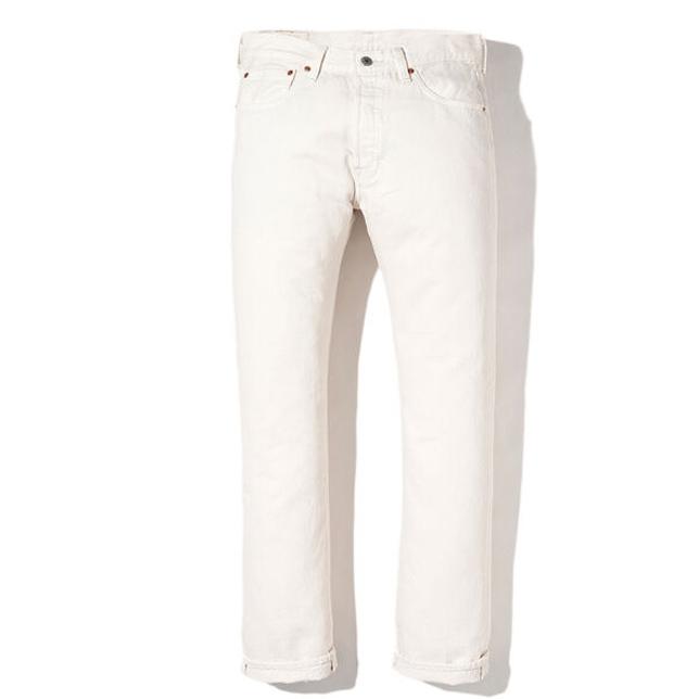 Levi's リーバイス 501 オリジナルフィット MY CANDY ジーパン デニムパンツ オフホワイト 生成 ホワイトジーンズ | Levi's | 01