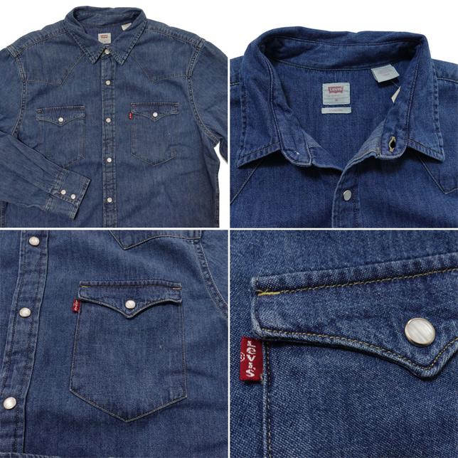 Levi's リーバイス CLASSIC ウエスタンシャツ STANDARD 85745 長袖 デニムシャツ | Levi's | 03