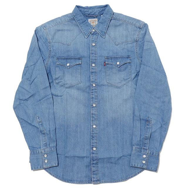 Levi's リーバイス CLASSIC ウエスタンシャツ STANDARD 85744 長袖 デニムシャツ | Levi's | 05