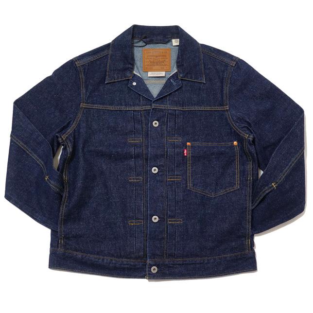 Levi's リーバイス Gジャン デニムジャケット A31740002 TYPE I トラッカージャケット ダークインディゴ RINCE コットンヘンプデニム | Levi's | 01