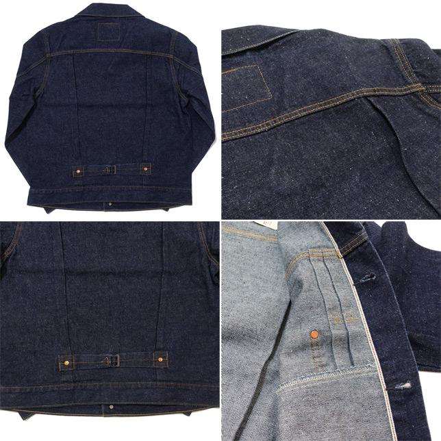 Levi's リーバイス Gジャン デニムジャケット A31740002 TYPE I トラッカージャケット ダークインディゴ RINCE コットンヘンプデニム | Levi's | 03