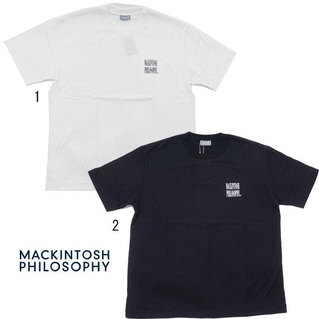 マッキントッシュ フィロソフィー シャープロゴTシャツ 半袖 プリントTシャツ MACKINTOSH PHILOSOPHY SHARP LOGO T GREY LABEL | MACKINTOSH PHILOSOPHY