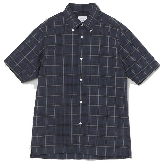 マッキントッシュ フィロソフィー トロッター スクエアボタンダウン半袖シャツ サッカーチェック MACKINTOSH PHILOSOPHY H1M59329 | MACKINTOSH PHILOSOPHY | 05