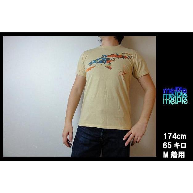 melple メイプル　プリント Tシャツ  EAGLE　2カラー　 |  | 01