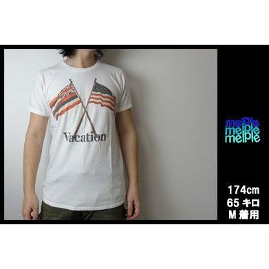 melple メイプル Tシャツ VACATION FLAG TEE | melple | 01