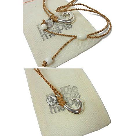 melple メイプル ハワイアン フック  シルバー ネックレス melple Hawaian HooK | melple | 01