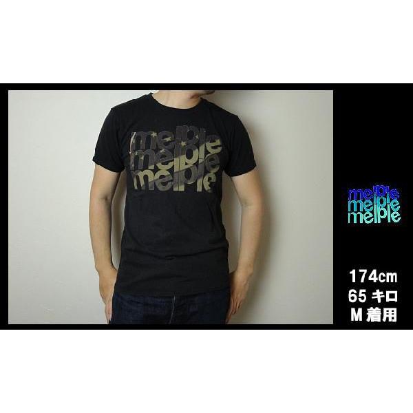 melple メイプル Tシャツ melple 3連 ロゴ プリント TEE 星 MP048 |  | 01