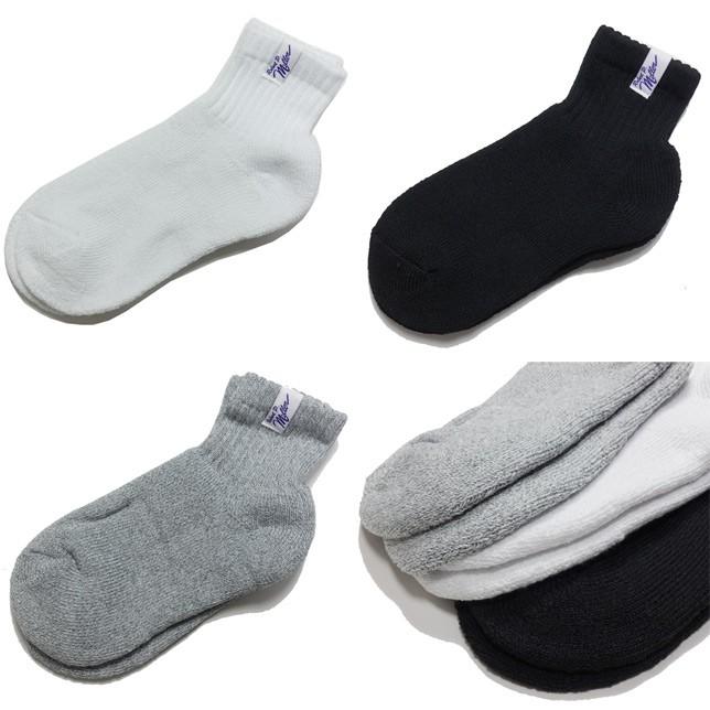 MILLER ミラー ショート スニーカー ソックス 綿混 ソックス 3P メンズ 靴下 ROBERT P MILLER 311C | ミラー | 01