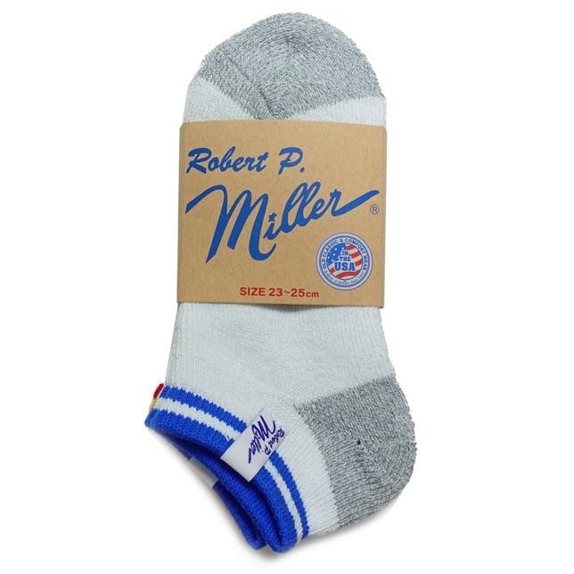 MILLER ミラー アンクル スニーカー ソックス 綿混 ソックス 3P レディース 靴下 ライン ROBERT P MILLER 317C | ミラー | 01