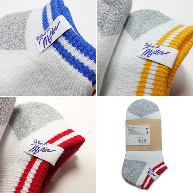 MILLER ミラー アンクル スニーカー ソックス 綿混 ソックス 3P レディース 靴下 ライン ROBERT P MILLER 317C | ミラー | 02