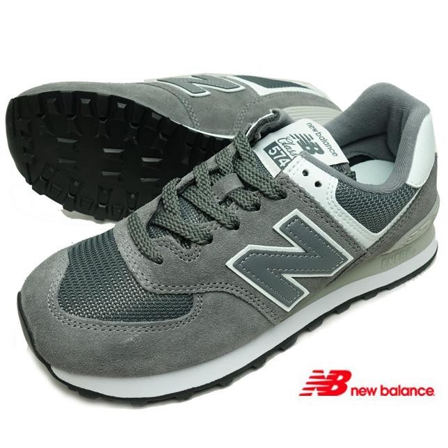 NEW BALANCE ニューバランス ML574 スエード メッシュ スニーカー メンズ レディース CASTLEROCK グレー | New Balance