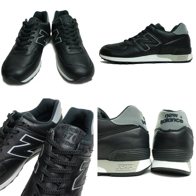 ニューバランス M576 レザースニーカー メンズ WWL ホワイト KKLブラック NEW BALANCE | New Balance | 02