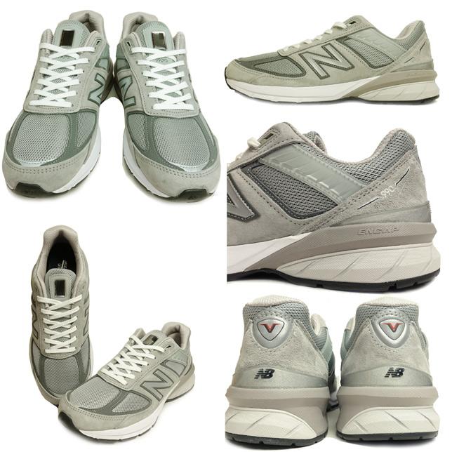 NEW BALANCE ニューバランス M990 スエードメッシュ スニーカー made in USA M990 GL5 GRAY | New Balance | 01