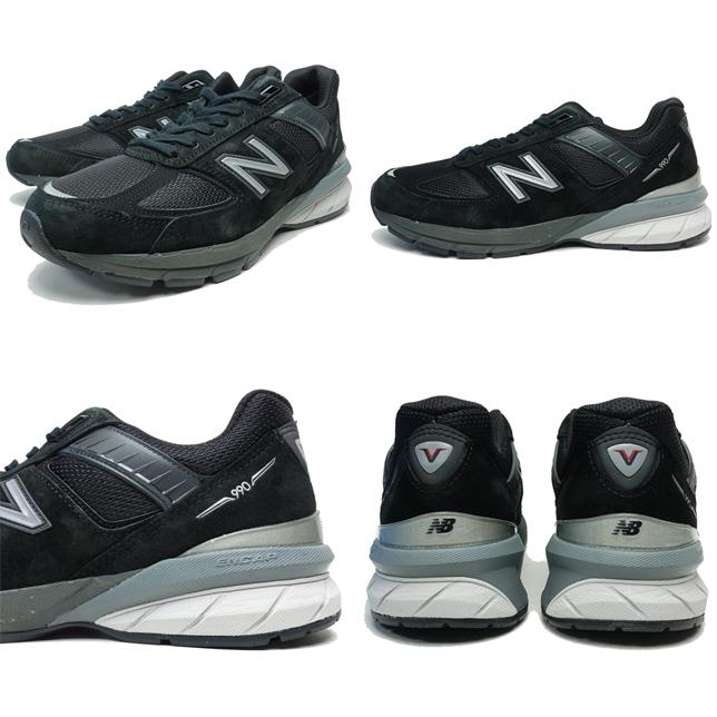 NEW BALANCE ニューバランス M990 スエードメッシュ スニーカー made in USA M990 BK5 BLACK/SILVER | New Balance | 02