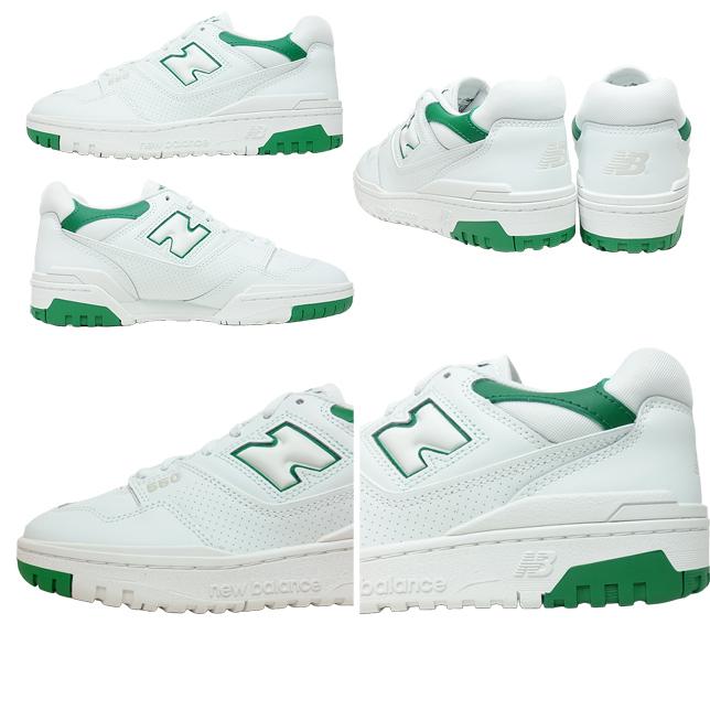 NEW BALANCE ニューバランス BB550 SWB ホワイトグリーン スニーカー  レディース メンズ | New Balance | 02