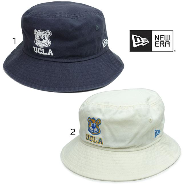 ニューエラ ハット バケット01 UCLA JOE ベア ジョーロゴ new era バケットハット HAT くま | NEW ERA