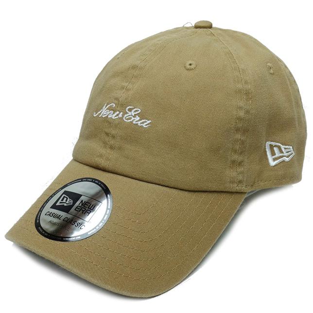 ニューエラ カジュアルクラシック ミニ スクリプト Casual Classic NEW ERA CAP キャップ メンズ レディース イージースナップ 筆記ロゴ newera0104f