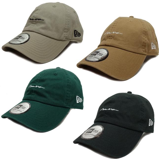 ニューエラ カジュアルクラシック Strap Logo スクリプトロゴ NEW ERA NEW YORK CAP キャップ メンズ レディース | NEW ERA | 01