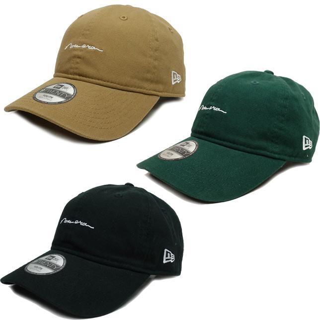 ニューエラ ユース 920 Youth 9TWENTY Strap Logo スクリプトロゴ NEW ERA CAP キャップ キッズ ジュニア 子供 | NEW ERA | 01