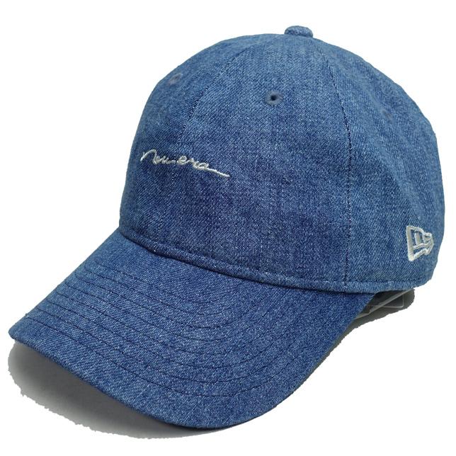 ニューエラ ユース 920 デニム手書き風ロゴ Youth 9TWENTY Denim Handwritten Logo NEW ERA CAP キャップ キッズ ジュニア 子供 | NEW ERA | 03