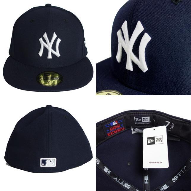 Newera ニューエラ 59FIFTY Team Structured Fitted ニューヨーク・ヤンキース　ゲーム CAP キャップ 帽子 | NEW ERA | 01
