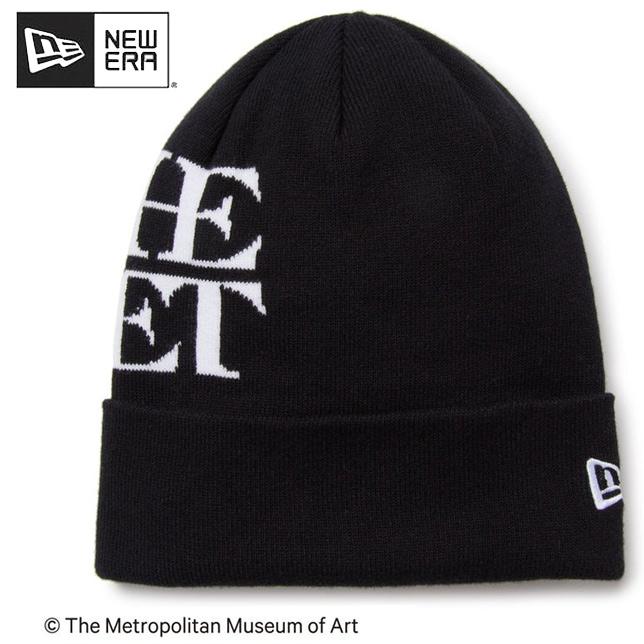 ニューエラ ニット帽 ニットキャップ ベーシック カフニット 黒 ブラック The Met NEW ERA ニットCAP コットン 綿 | NEW ERA