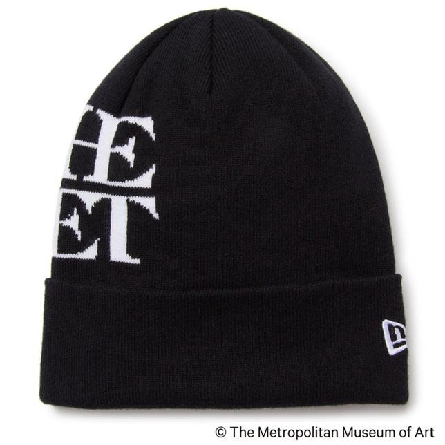 ニューエラ ニット帽 ニットキャップ ベーシック カフニット 黒 ブラック The Met NEW ERA ニットCAP コットン 綿 | NEW ERA | 01