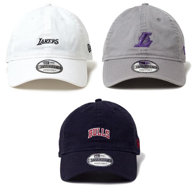 ニューエラ キャップ メンズ レディース CAP 920 NBA ミニロゴ 9TWENTY NBA Mini Logo NEW ERA CAP キャップ バスケット ロゴ | NEW ERA | 01