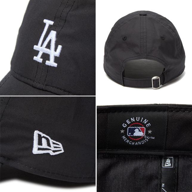 ニューエラ キャップ メンズ レディース CAP 黒 ブラック 920 MLB LA タイプライター 9TWENTY MLB Typewriter NEW ERA CAP ロゴ キャップ | NEW ERA | 02