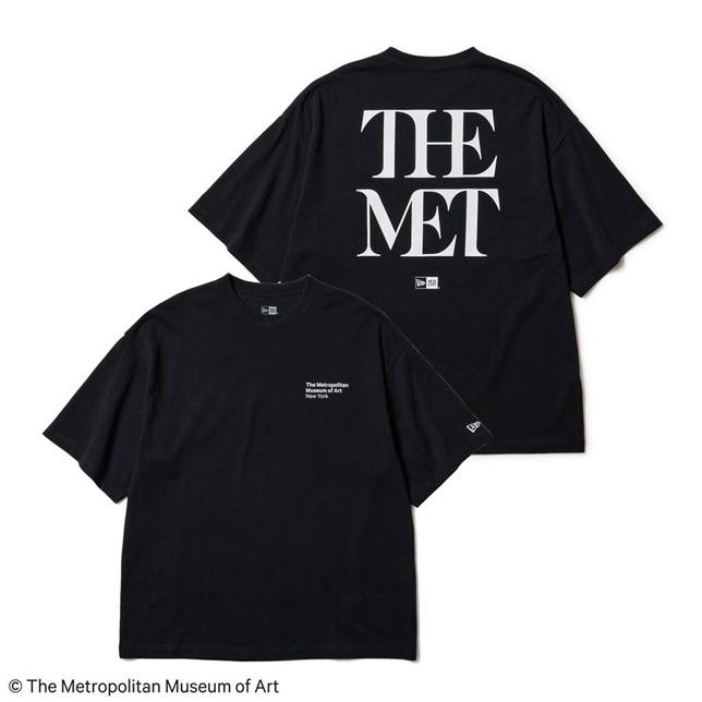 ニューエラ 半袖 オーバーサイズ コットン Tシャツ The Met 白 ホワイト 黒 ブラック NEWERA バックロゴ プリントTシャツ | NEW ERA | 07