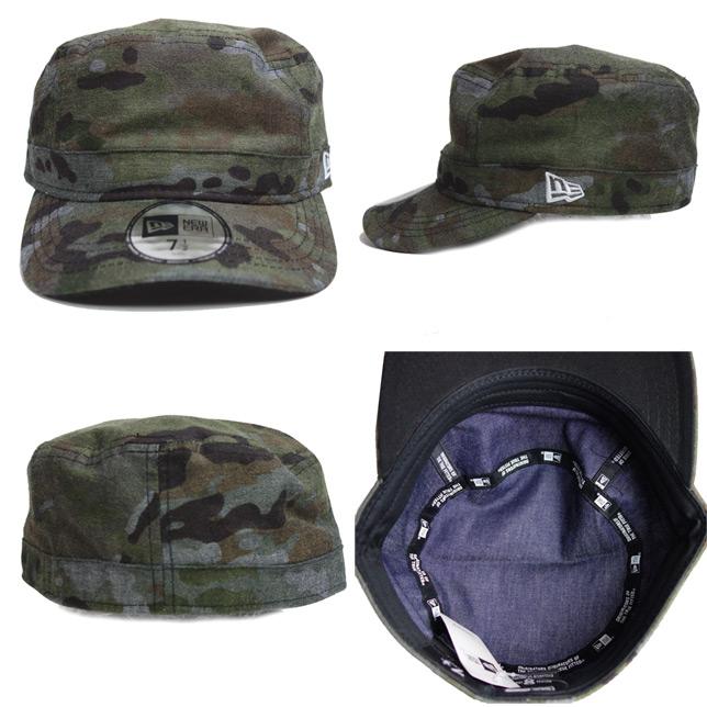 Newera ニューエラ WM-01 ワークキャップ マルチカモ Multi Camo Denim ダークカモ | NEW ERA | 01