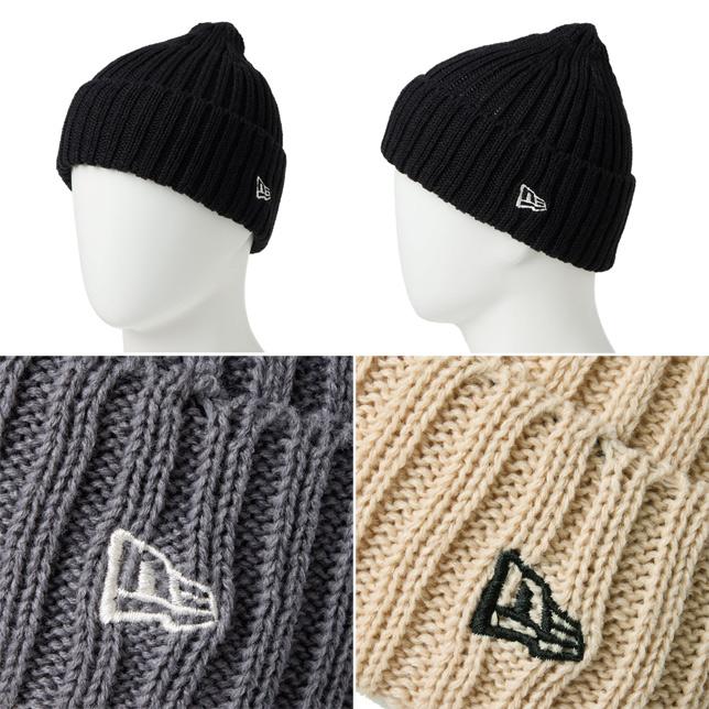 ニューエラ ベーシック カフニット ホールガーメント ニットキャップ ニット帽 newera Basic Cuff Knit WG ニットCAP | NEW ERA | 02
