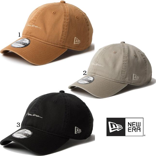 ニューエラ キャップ メンズ レディース CAP 920 手書き風ロゴ 9TWENTY Handwritten Logo NEW ERA CAP 筆記ロゴキャップ | NEW ERA