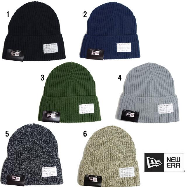 Newera ニューエラ メンズ レディース Military Knit Patch タグ付きミリタリー ニット キャップ 帽子 | NEW ERA