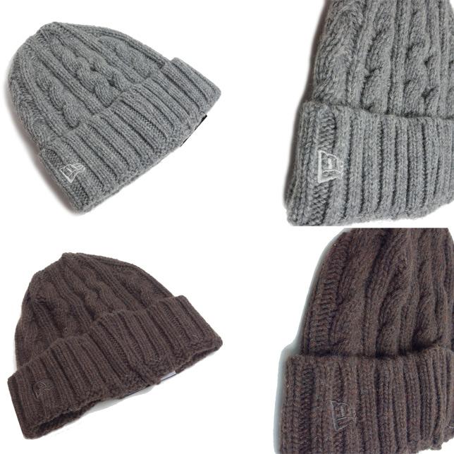 Newera ニューエラ Low Gauge Cuff Knit Wool Blend ニットキャップ カフニット ローゲージ ウールブレンド アラン編み ニット帽 | NEW ERA | 02