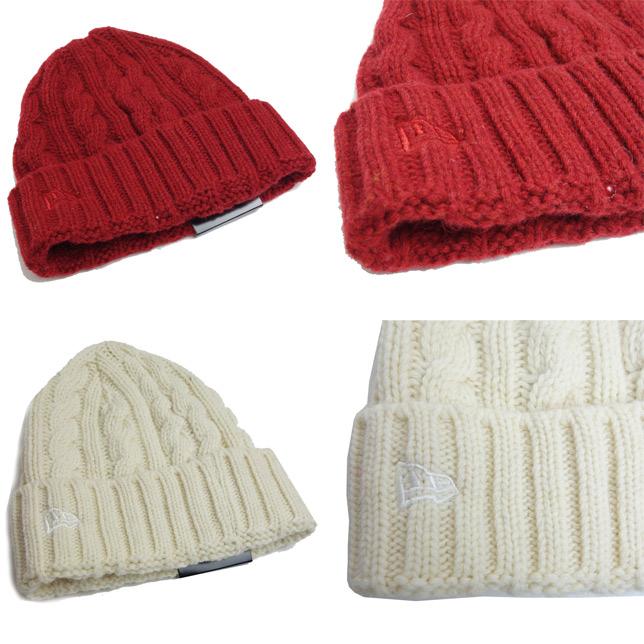 Newera ニューエラ Low Gauge Cuff Knit Wool Blend ニットキャップ カフニット ローゲージ ウールブレンド アラン編み ニット帽 | NEW ERA | 03