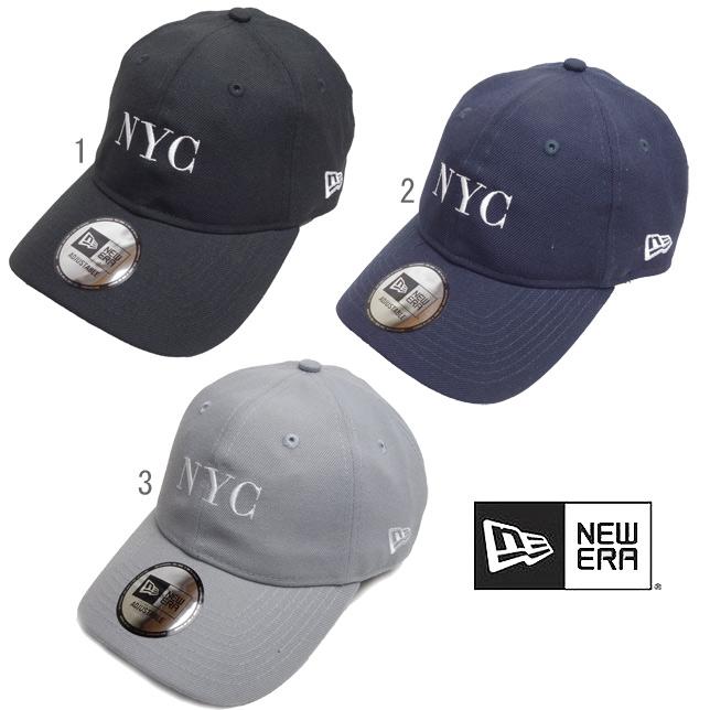 ニューエラ メンズ ロゴ キャップ 9THIRTY ベーシックファブリック NYC newera | NEW ERA