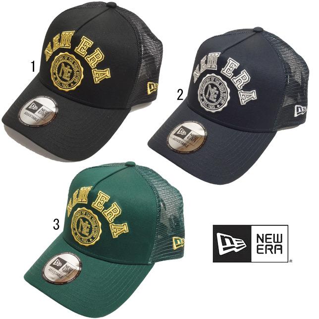 Newera ニューエラ 9FORTY A-Frame トラッカー NEW ERA カレッジロゴ キャップ CAP | NEW ERA