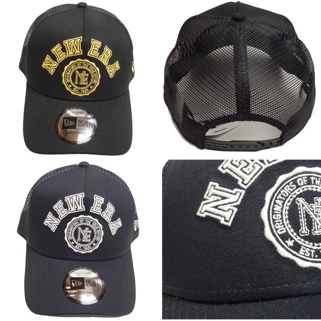 Newera ニューエラ 9FORTY A-Frame トラッカー NEW ERA カレッジロゴ キャップ CAP | NEW ERA | 01