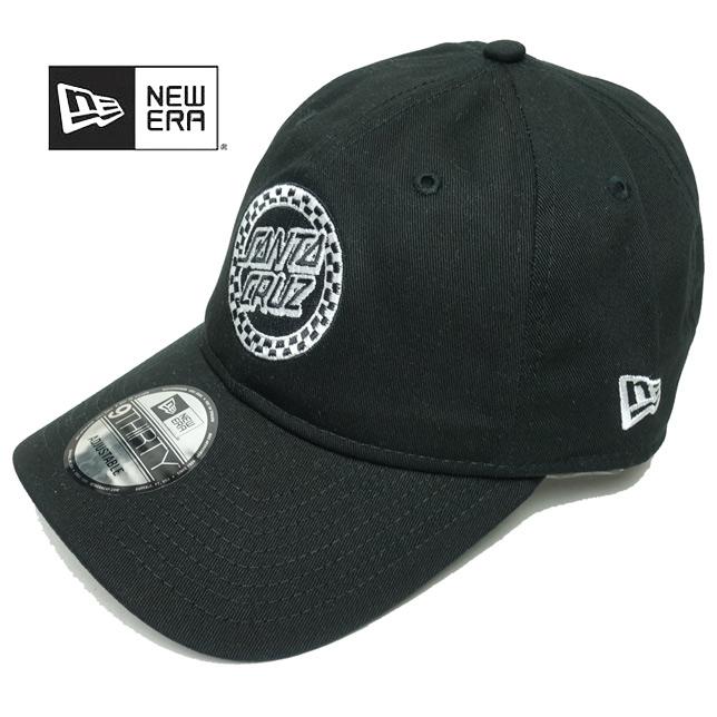 Newera ニューエラ 9THIRTY Santa Cruz サンタクルーズ サークルロゴ ブラック キャップ CAP | NEW ERA