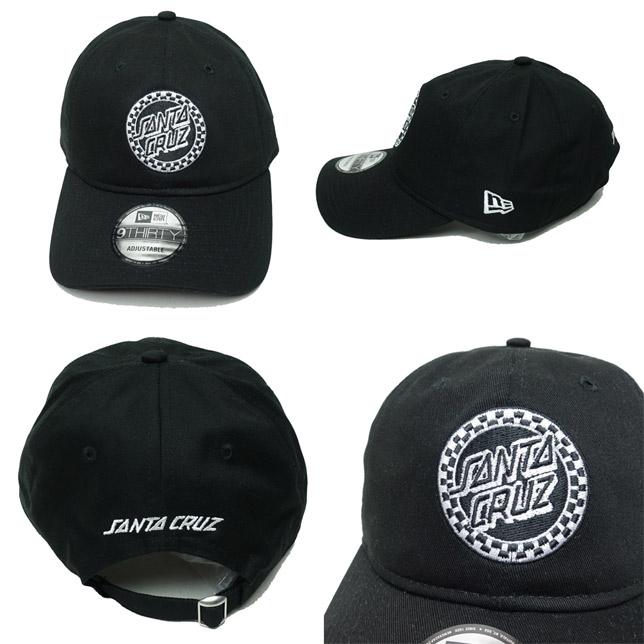 Newera ニューエラ 9THIRTY Santa Cruz サンタクルーズ サークルロゴ ブラック キャップ CAP | NEW ERA | 02