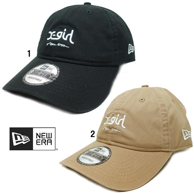 ニューエラ キャップ 9THIRTY X-girl ミルズロゴ CAP newera 930 エックスガール 帽子 | NEW ERA