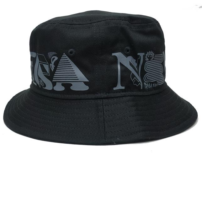 ニューエラ バケット01 ERIC ELMS エリック エルムズ タイポグラフィー バケット ハット newera HAT 帽子 | NEW ERA | 01