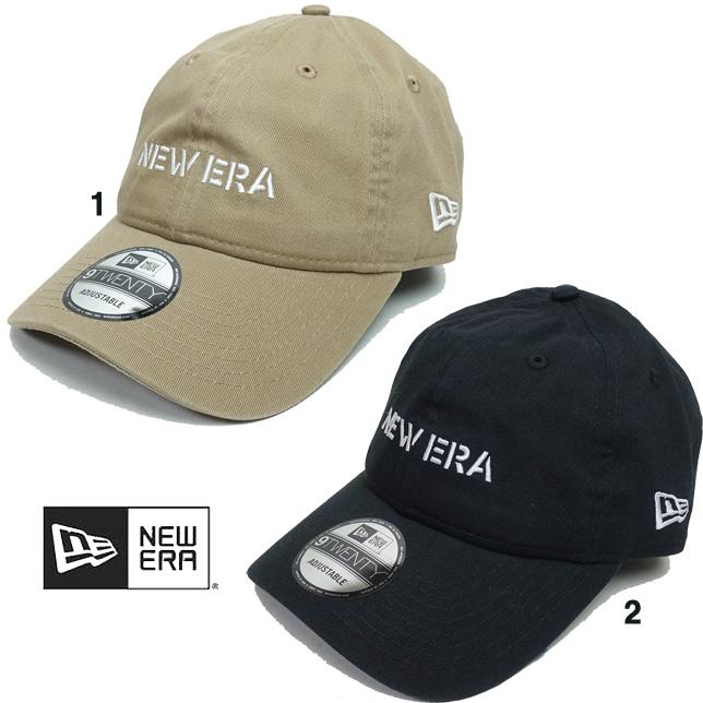 ニューエラ メンズ キャップ 9TWENTY 佐藤可士和 KASHIWA SATO タイポグラフィー newera ロゴ 920 CAP | NEW ERA
