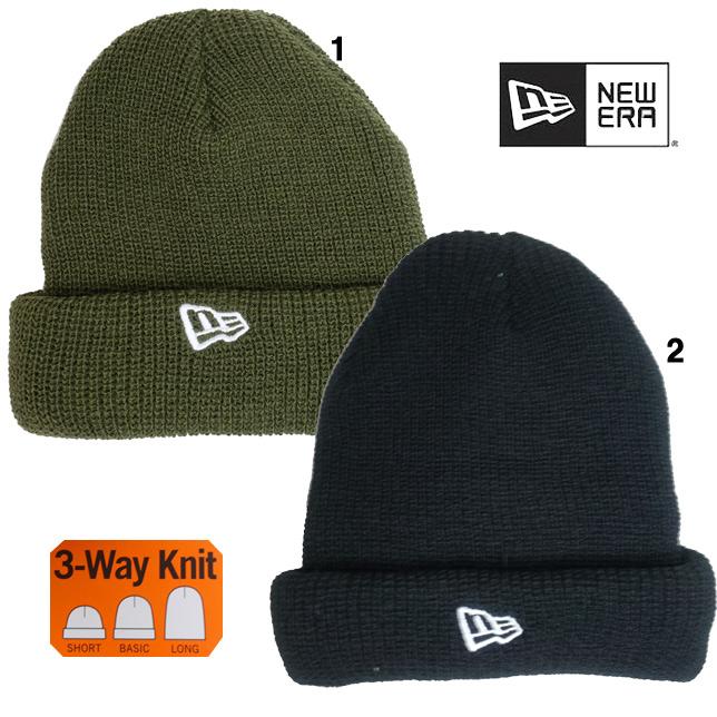 ニューエラ ソフト カフニット 3-Way ニット帽 ニットワッチ newera | NEW ERA