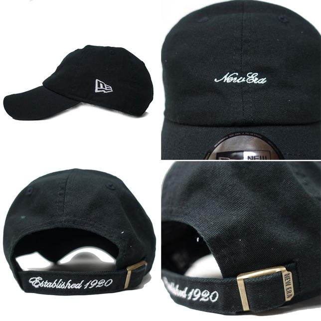 ニューエラ カジュアルクラシック ストラップロゴ ミニスクリプトロゴ NEW ERA CAP キャップ メンズ レディー スイージースナップ 筆記ロゴ | NEW ERA | 02