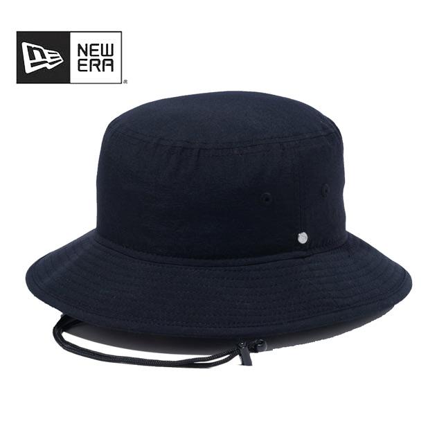 ニューエラ ハット アドベンチャーライト Vintage Nylon メタルフラッグ ブラック newera HAT | NEW ERA