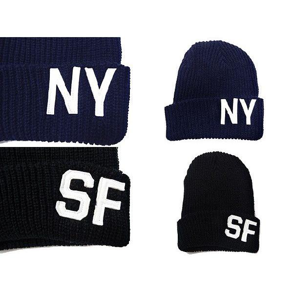 OLDMAN'S オールドマンズ ニット帽 EMBLEM WATCH CAP エンブレム ワッチキャップ  ワッペン ニット帽 無地 メンズ OLD-2007 |  | 03